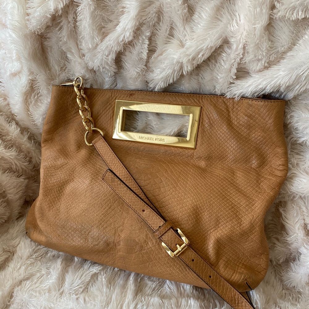 Michael Kors Tan Crossbody Bag